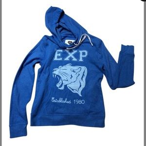 Blue hoodie from Express, good condition